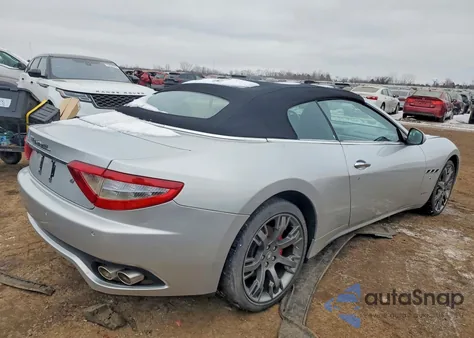 2011 Maserati Granturismo S z USA, uszkodzony, nr VIN ZAM45KMA4B0057057